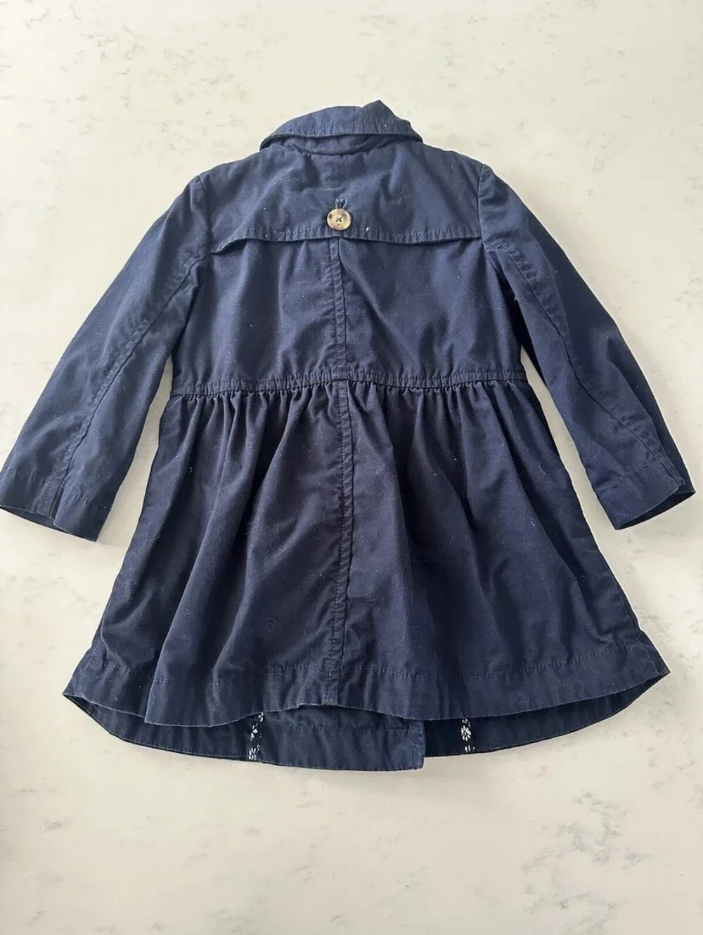 GAP Navy Double-Breasted NAVY Pea Coat for Kids